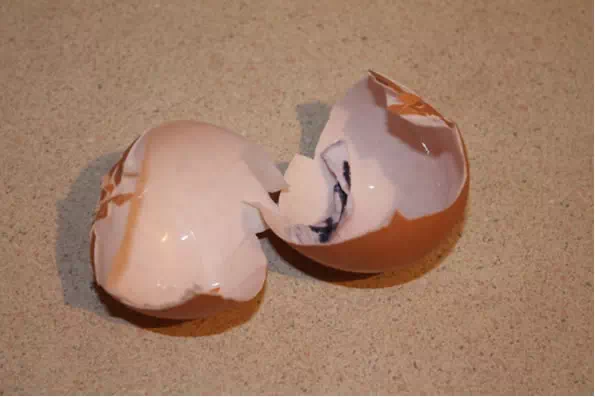Яйцо с запиской внутри