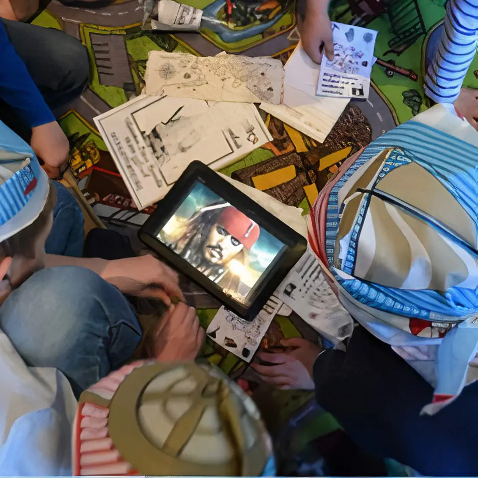Как прошла пиратская вечеринка для детей в стиле квест организованная с помощью ДокторКвест по шаблону Cупер пиратский квест