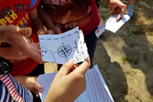 Дети нашли часть пиратской карты